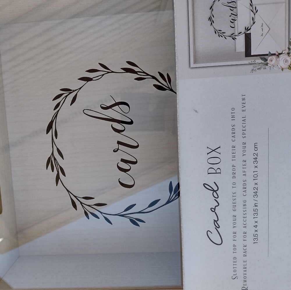 Wedding Card Box - Picture 4 of 6